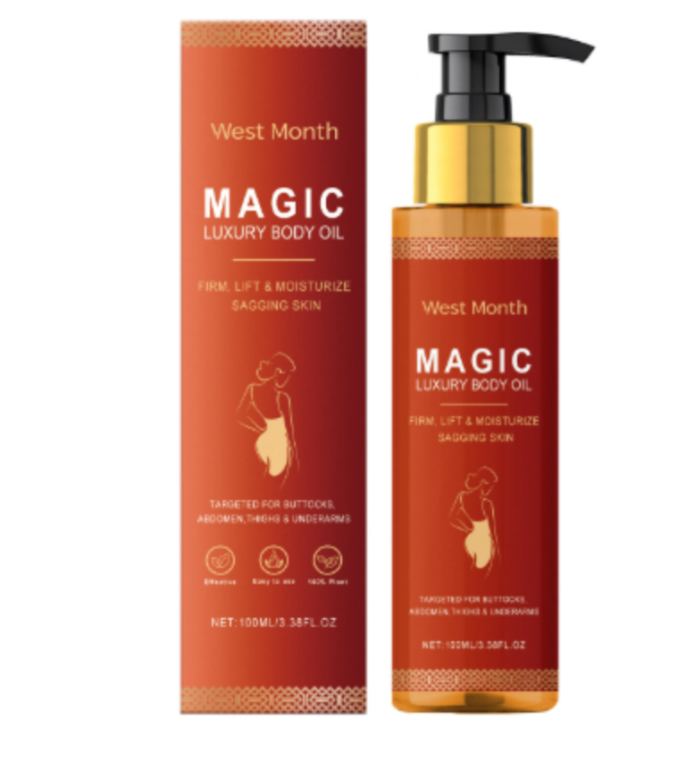 Aceite Corporal Magic – Hidratación Profunda y Brillo de Piel