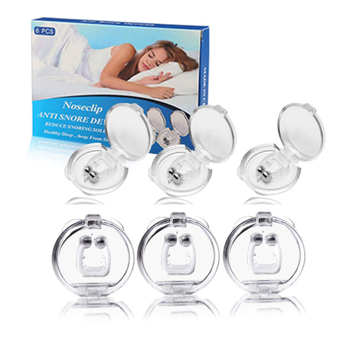 Anti Snoring Devices (6PCS) Anti Snoring Nose ClipSilicone Anti Snoring Device Snore StopperSnoring SolutionSnoring Devices for MenStop SnoringTravel Quieter Sleep Help Stop Snoring
